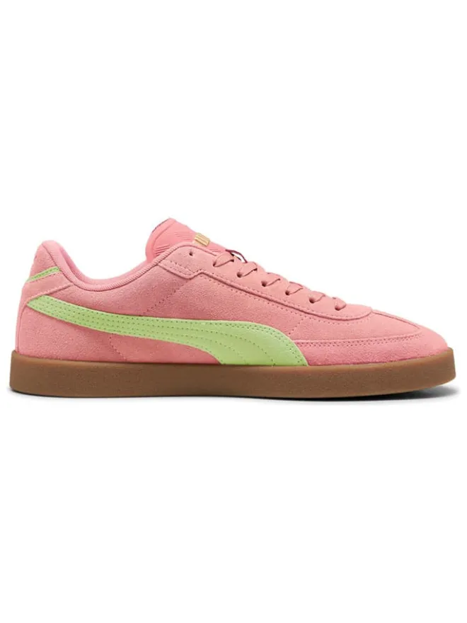 Leder-Sneakers "Club II Era" in Rosa/ Grün>Puma Discount