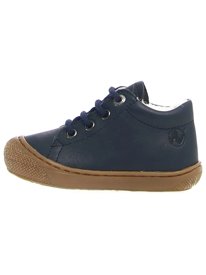 Leder-Sneakers "Coco" in Dunkelblau>Naturino