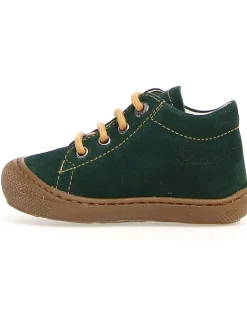 Naturino Lauflernschuhe^Leder-Sneakers "Cocoon" in Grün