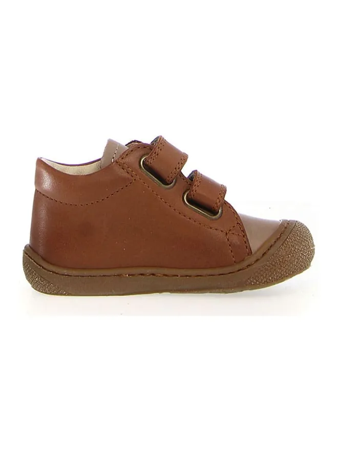 Naturino Sneakers^Leder-Sneakers "Cocoon" in Hellbraun