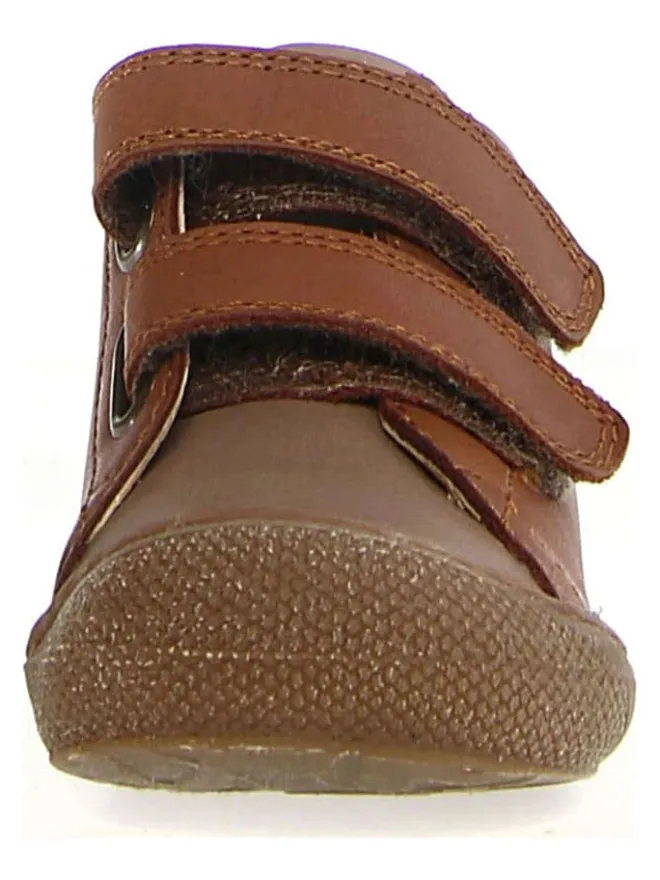 Naturino Sneakers^Leder-Sneakers "Cocoon" in Hellbraun