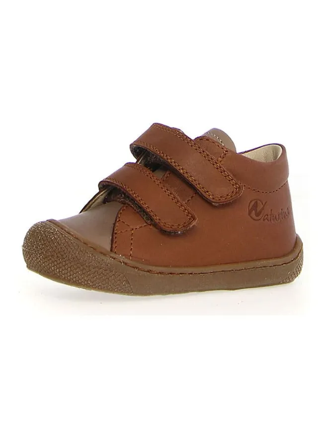 Naturino Sneakers^Leder-Sneakers "Cocoon" in Hellbraun