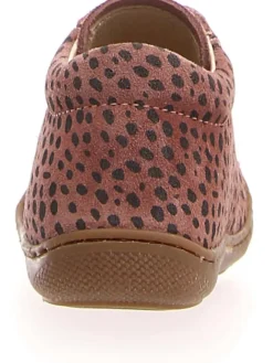 Naturino Sneakers^Leder-Sneakers "Cocoon" in Rosa/ Anthrazit
