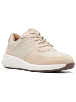 Clarks Sneakers^Leder-Sneakers "Comb Un Rio" in Beige