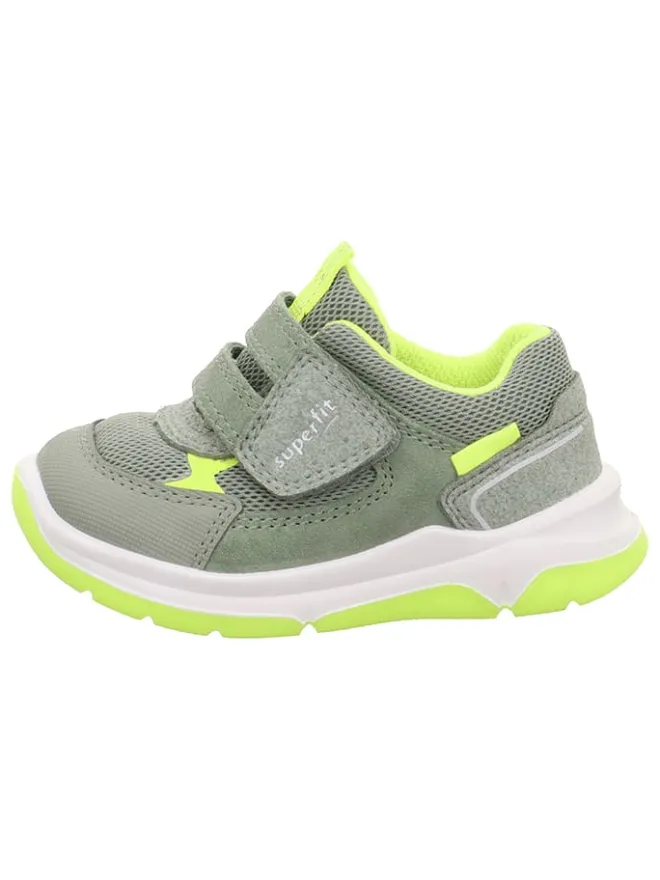 superfit Sneakers^Leder-Sneakers "Cooper" in Hellgrün