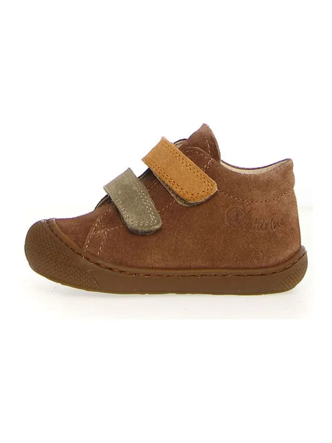 Leder-Sneakers "Corkel" in Hellbraun>Naturino Hot