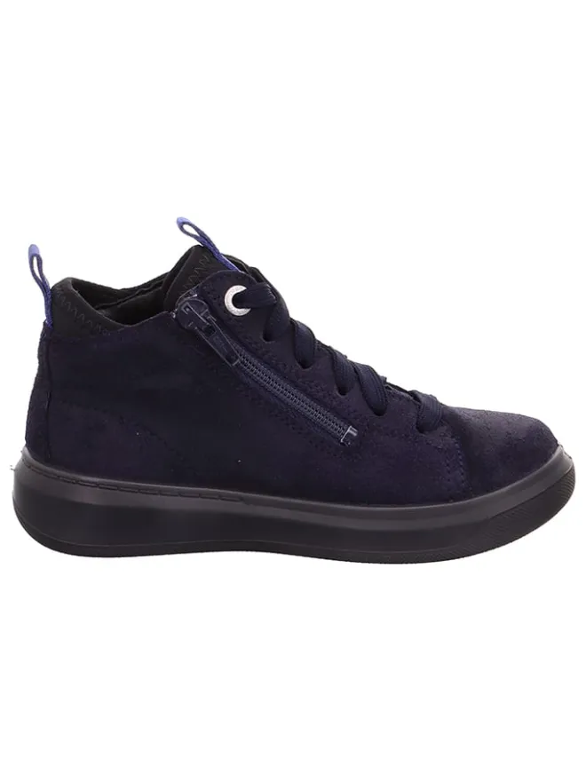Leder-Sneakers "Cosmo" in Dunkleblau>superfit Clearance