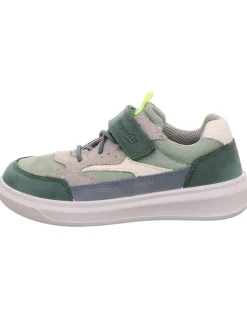 superfit Sneakers·Sneakers Low^Leder-Sneakers "Cosmo" in Grün/ Beige