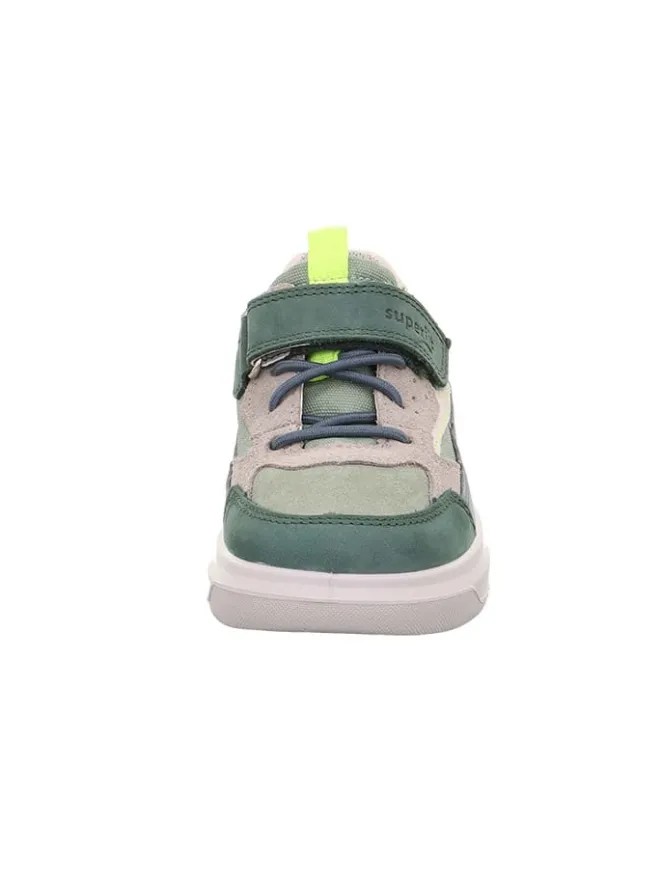 superfit Sneakers·Sneakers Low^Leder-Sneakers "Cosmo" in Grün/ Beige