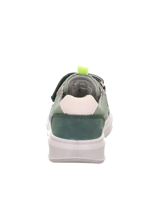 superfit Sneakers·Sneakers Low^Leder-Sneakers "Cosmo" in Grün/ Beige