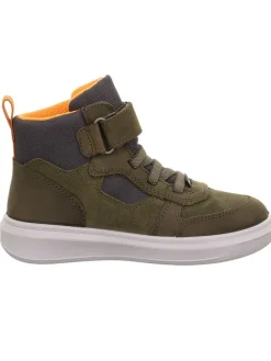 superfit Sneakers·Sneakers High^Leder-Sneakers "Cosmo" in Khaki