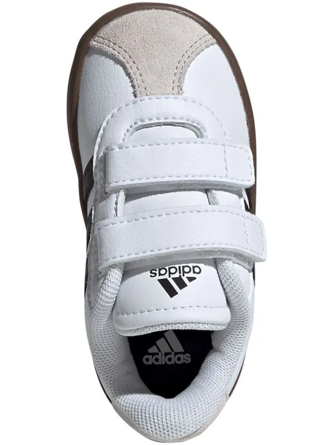 Leder-Sneakers "Court 3.0" in Weiß/ Schwarz>adidas Discount