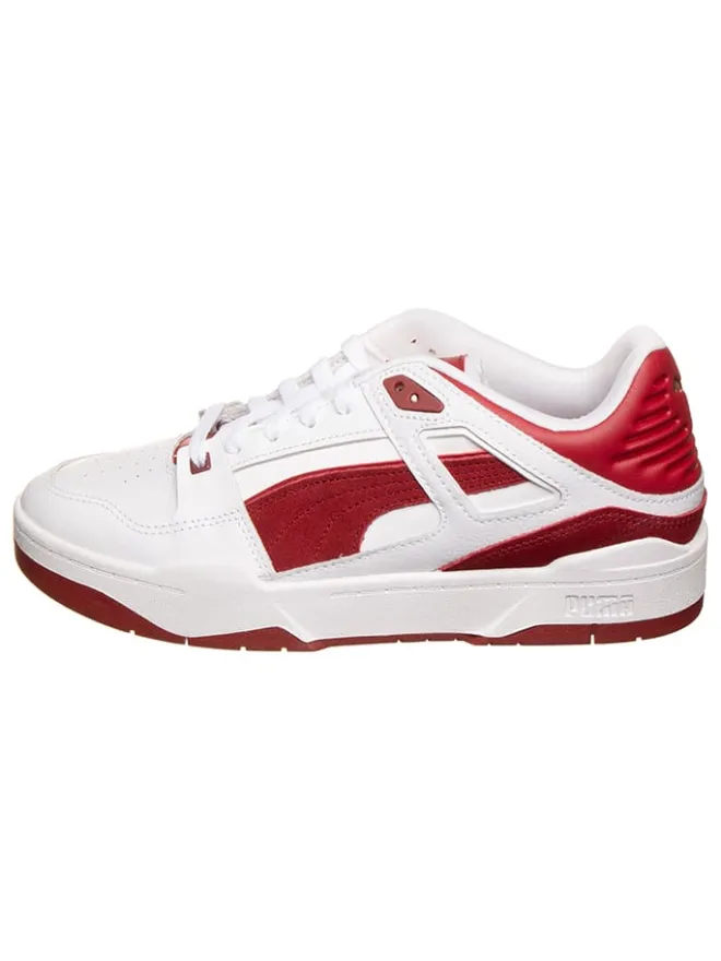 Puma Sneakers|Sneakers^Leder-Sneakers "C-Pma Slipstream" in Weiß/ Rot