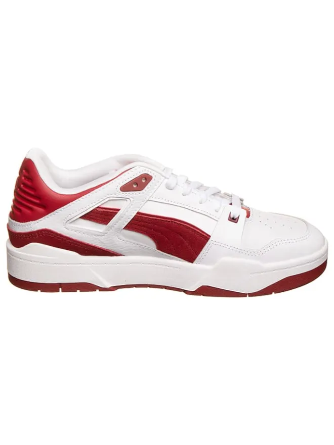 Puma Sneakers|Sneakers^Leder-Sneakers "C-Pma Slipstream" in Weiß/ Rot