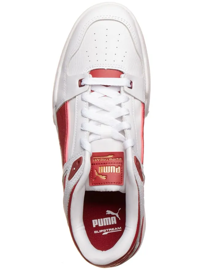 Puma Sneakers|Sneakers^Leder-Sneakers "C-Pma Slipstream" in Weiß/ Rot