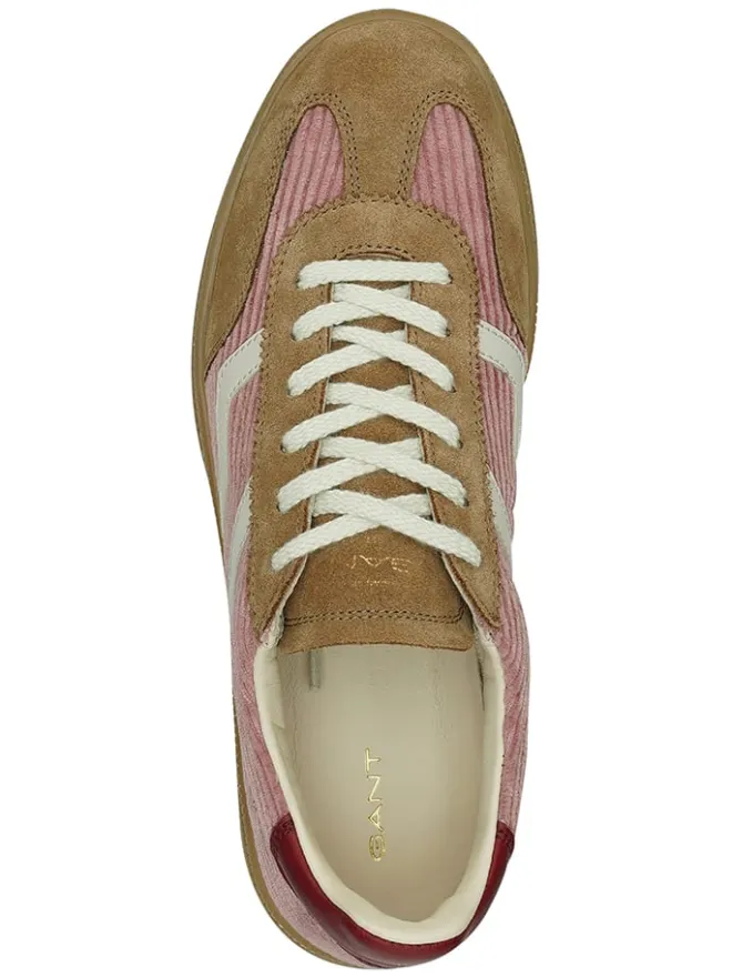 Leder-Sneakers "Cuzima" in Rosa/ Hellbraun>GANT Footwear