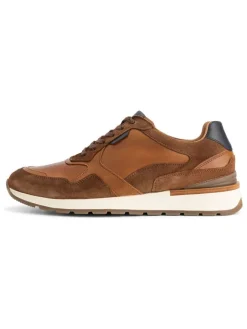 Leder-Sneakers "Dalton" in Hellbraun>TRAVELIN' Hot
