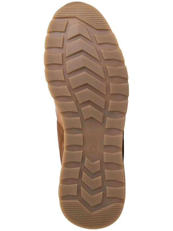 Leder-Sneakers "Dalton" in Hellbraun>TRAVELIN' Hot