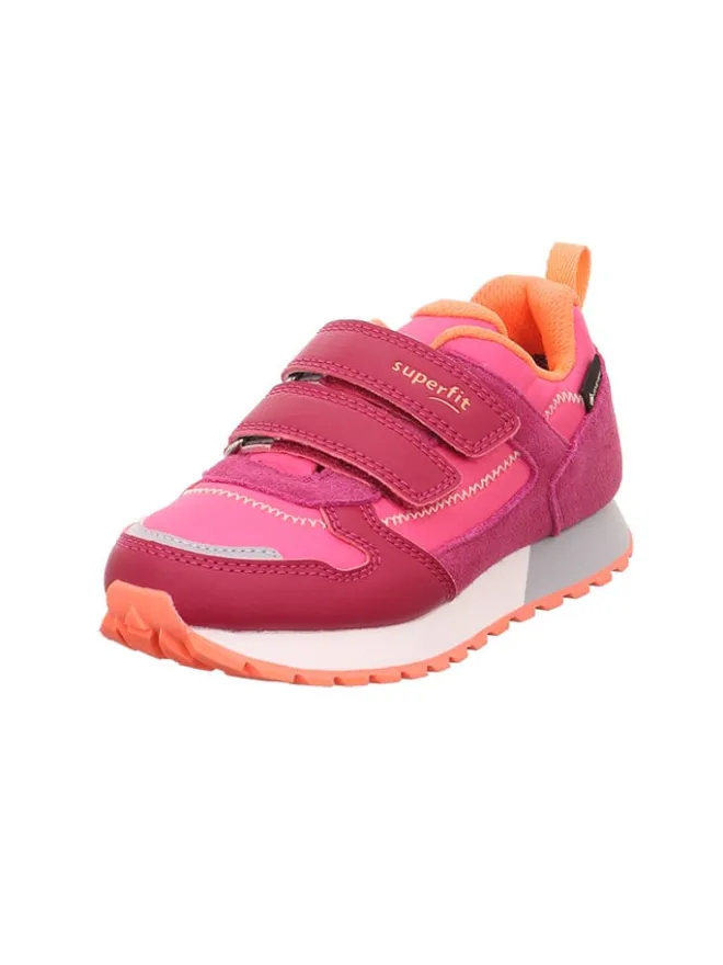 superfit Sneakers·Sneakers Low^Leder-Sneakers "Dash" in Pink/ Orange/ Rot