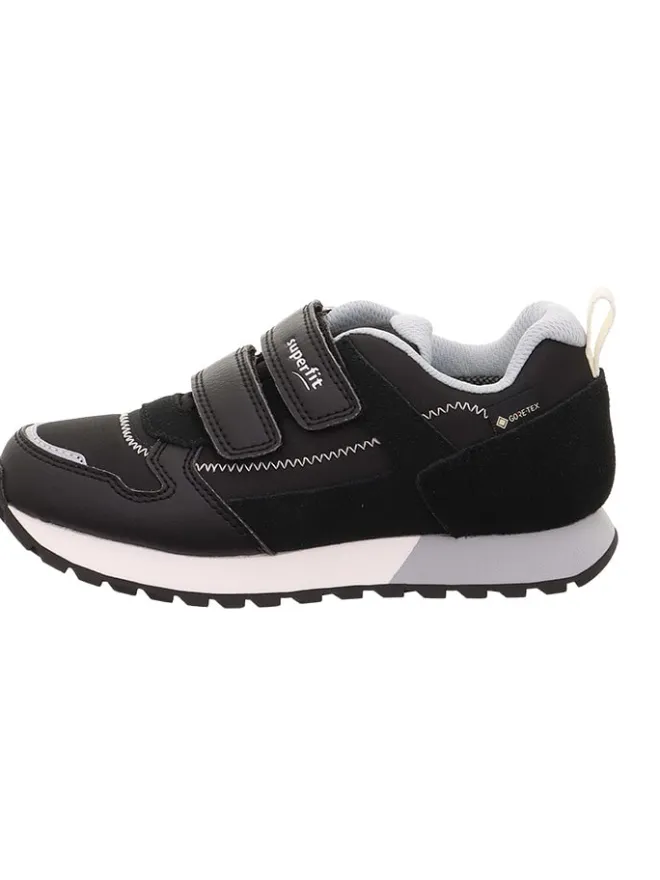 Leder-Sneakers "Dash" in Schwarz/ Weiß>superfit Outlet