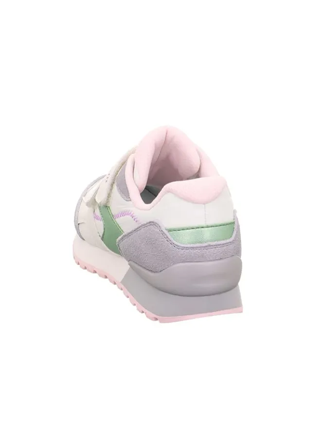 Leder-Sneakers "Dash" in Weiß/ Lila/ Rosa>superfit Sale