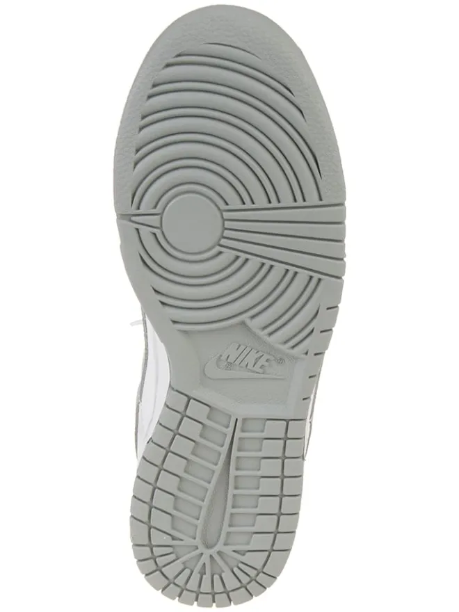 Nike Sneakers^Leder-Sneakers "Dunk Low Retro" in Grau/ Weiß
