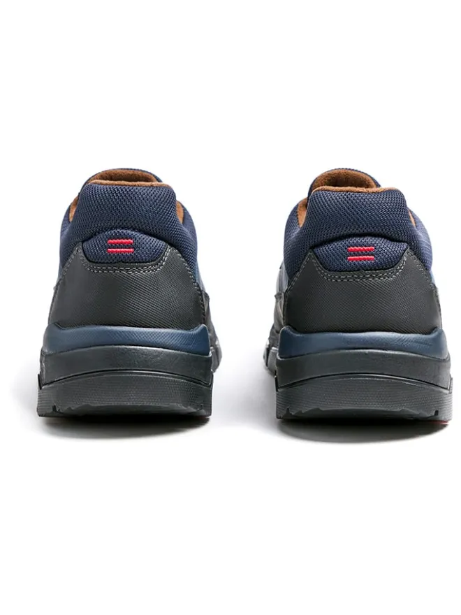 LLOYD Outdoorschuhe^Leder-Sneakers "Ebe" in Dunkelblau