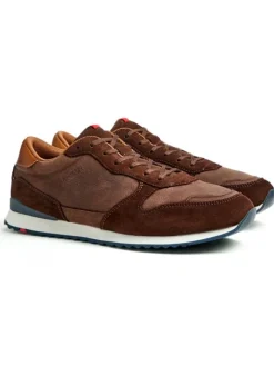 LLOYD Sneakers^Leder-Sneakers "Edmond" in Hellbraun/ Braun