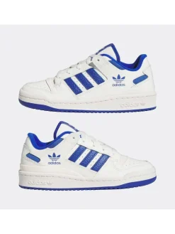 adidas Sneakers·Sneakers Low^Leder-Sneakers "Forum" in Weiß/ Blau