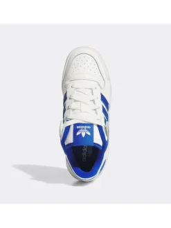 adidas Sneakers·Sneakers Low^Leder-Sneakers "Forum" in Weiß/ Blau