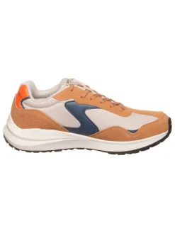 Skechers Sneakers^Leder-Sneakers "Frenzy" in Hellbraun/ Creme