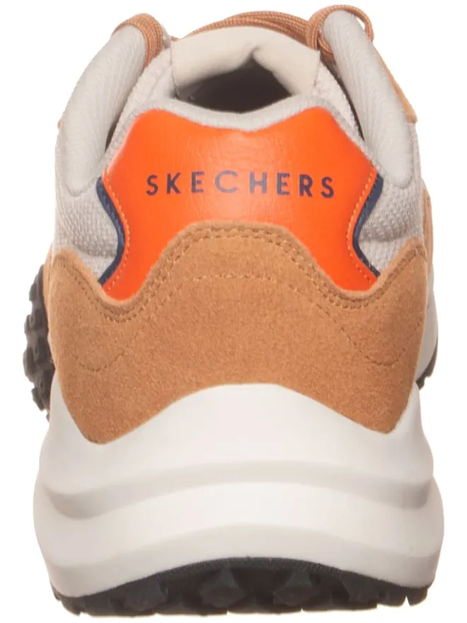 Skechers Sneakers^Leder-Sneakers "Frenzy" in Hellbraun/ Creme