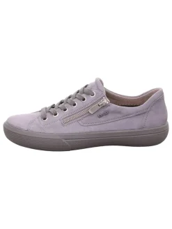 Legero Schnürschuhe^Leder-Sneakers "Fresh" in Grau
