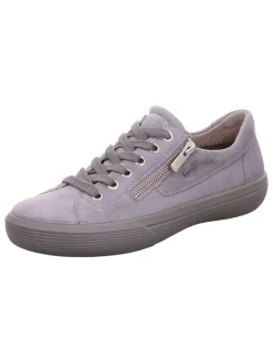 Legero Schnürschuhe^Leder-Sneakers "Fresh" in Grau