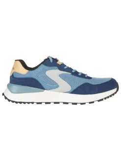Leder-Sneakers "Fury Fury" in Hellblau/ Dunkelblau>Skechers New