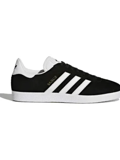 Leder-Sneakers "Gazelle" in Schwarz/ Weiß>adidas Hot