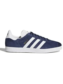 adidas Sneakers|Sneakers^Leder-Sneakers "Gazelle" in Dunkelblau/ Weiß