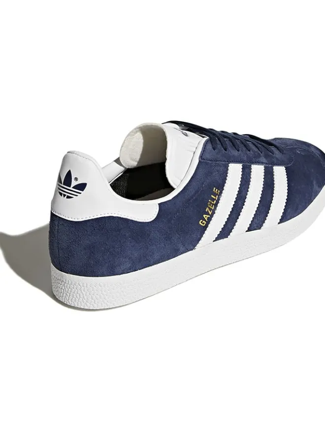 adidas Sneakers|Sneakers^Leder-Sneakers "Gazelle" in Dunkelblau/ Weiß