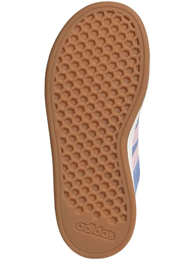 Leder-Sneakers "Grand Court 00s" in Hellblau/ Rosa>adidas