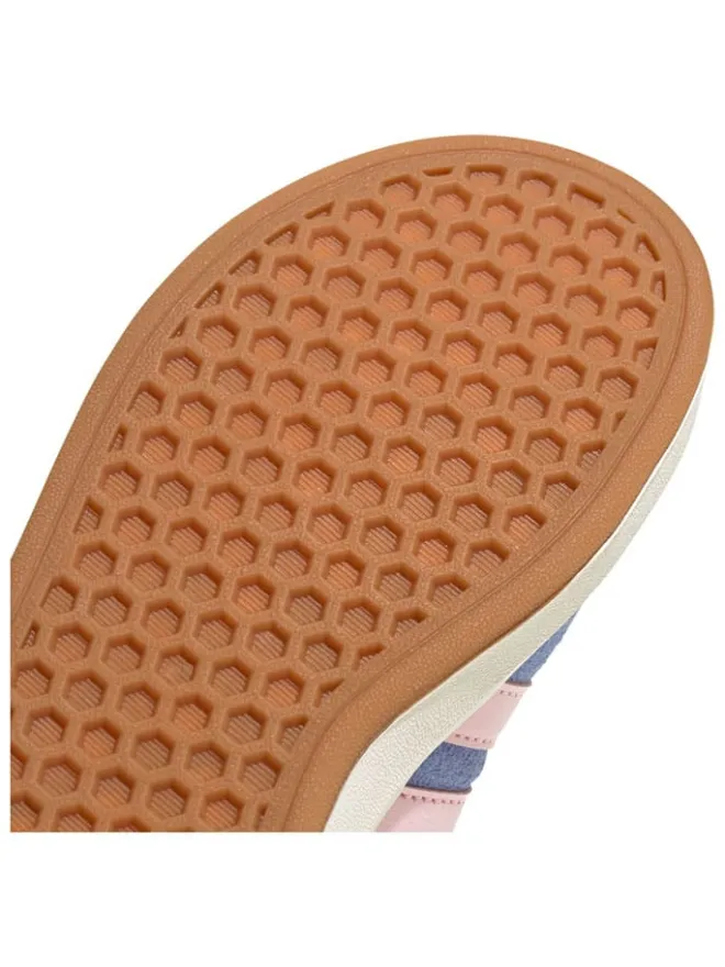 Leder-Sneakers "Grand Court 00s" in Hellblau/ Rosa>adidas
