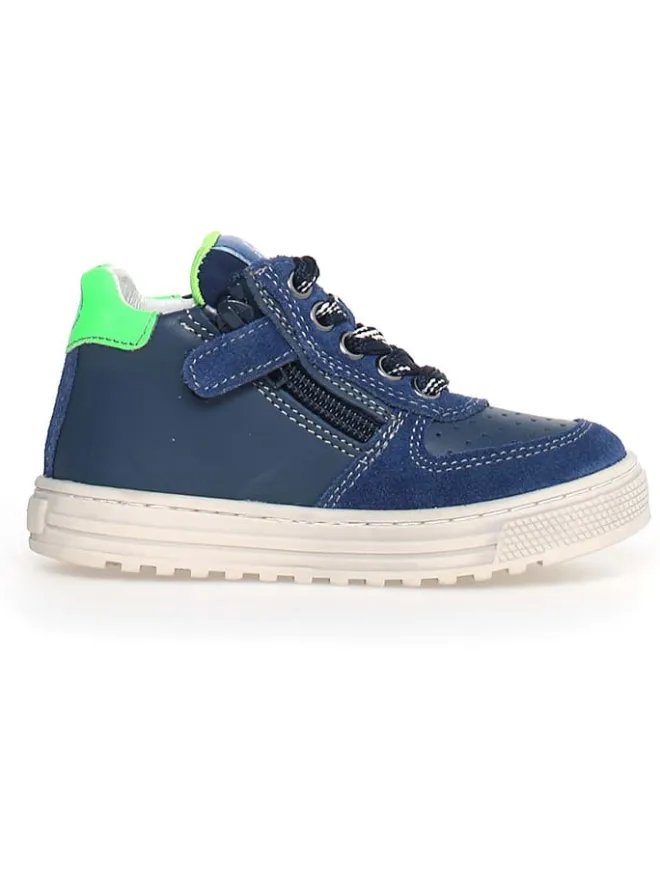 Naturino Sneakers·Sneakers High^Leder-Sneakers "Hess" in Blau