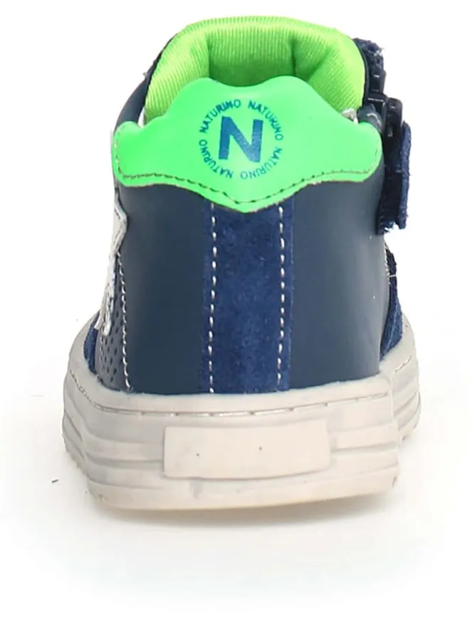 Naturino Sneakers·Sneakers High^Leder-Sneakers "Hess" in Blau