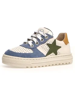 Leder-Sneakers "Hess" in Creme>Naturino