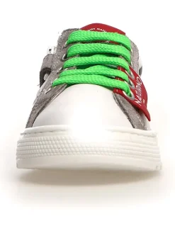 Naturino Sneakers·Sneakers Low^Leder-Sneakers "Hess" in Weiß/ Bunt