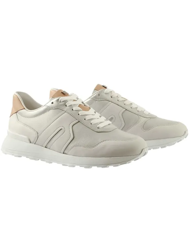 Högl Sneakers^Leder-Sneakers in Beige