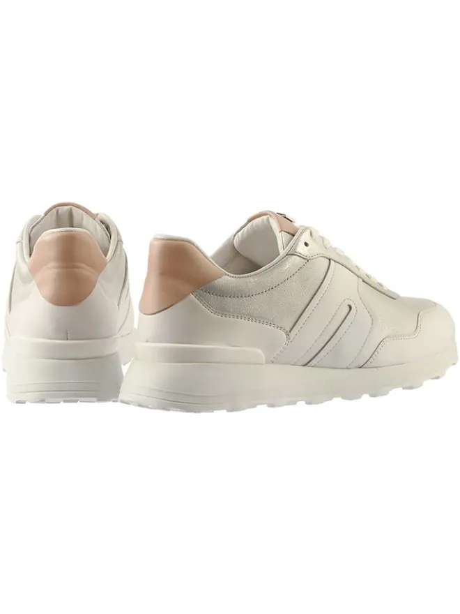 Högl Sneakers^Leder-Sneakers in Beige