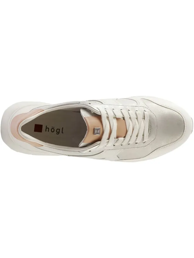 Högl Sneakers^Leder-Sneakers in Beige