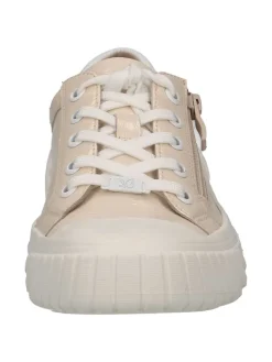 Caprice Schnürschuhe^Leder-Sneakers in Beige