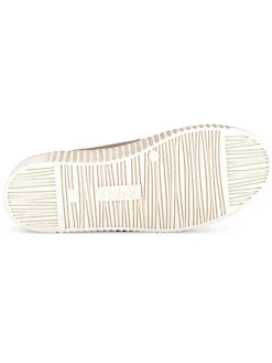 Leder-Sneakers in Beige><noscript><img width=