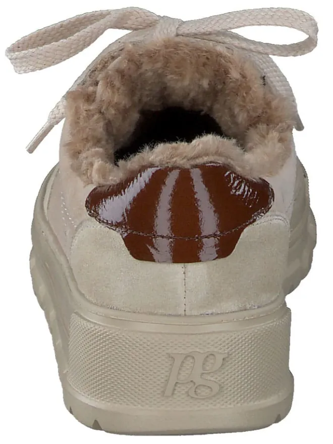 Paul Green Sneakers^Leder-Sneakers in Beige